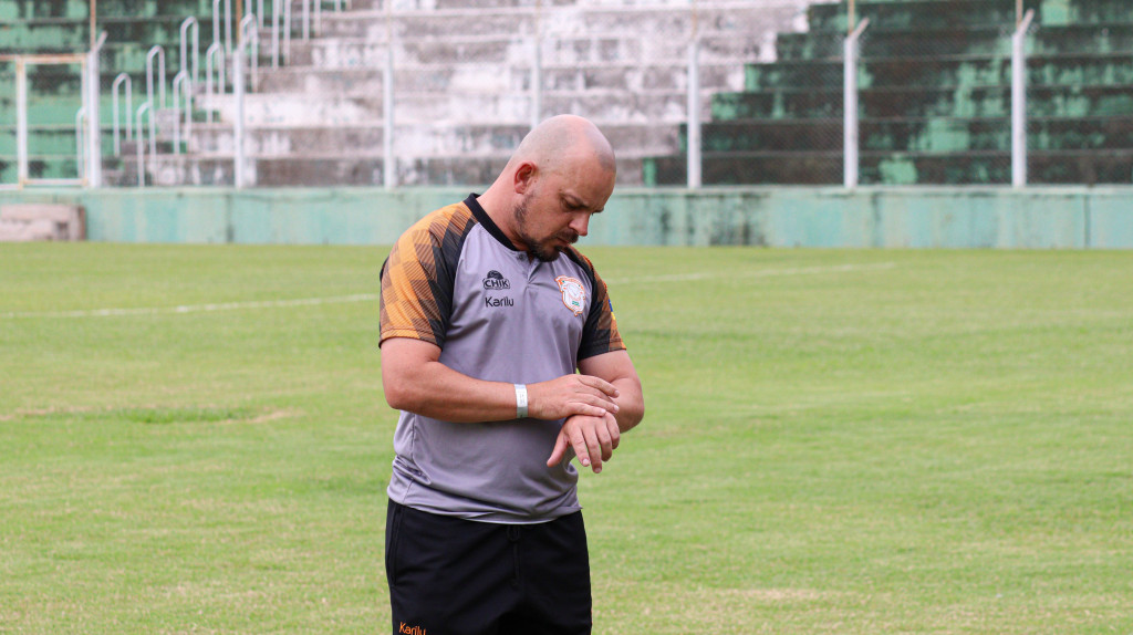 Treinador Rodrigo Casagrande - Foto: João Victor Bulhak 